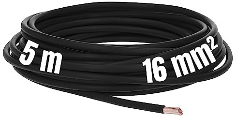 Lapp 4520016 H07V-K Toron 16 mm² - Noir, Câble flexible en PVC - 16,0 mm²