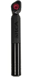 SILCA Pocket Impero Ultimate V.2 Mini cykelpump | Endast Presta mini-cykelpump | 100 psi, trycklös design | trikå eller ryggsäcksväska | legeringskonstruktion | italiensk lädertätning