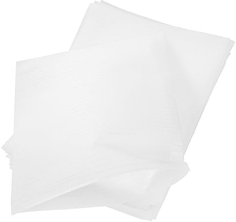 STOBOK 100pcs Foam Storage Bags Moving Foam Pouches Wrap Packaging Bubble Cushioning Wrap Packing Moving Supplies for Glassware Shockproof Upholstered