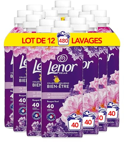 Lenor Weichspüler Blumenbouquet 12x40 Wäschen 840 ml
