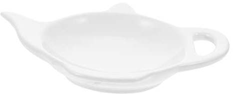 Anneome Teabag Dish Teabag Tray Ceramic Multi-Function Home Accessory for Tea Accessories in Homes and Tearooms