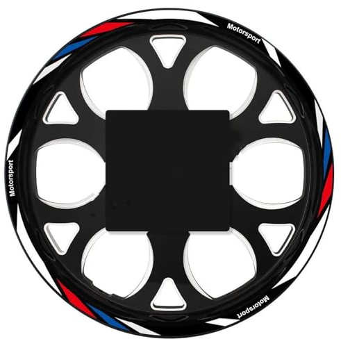 CSSPDM Fácil de Instalar Pegatina para Rueda De Motocicleta, Pegatina De Llanta, Cinta A Rayas para Cubo para B&MW F900R F800R F900XR S1000RR S1000R S1000XR R1200R R1250RS(Style 8)