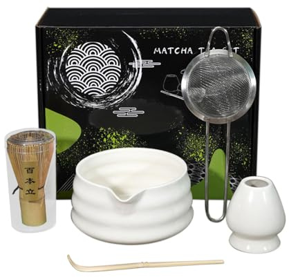 Juego de té japonés, kit de cerámica - Juego auténtico de 5