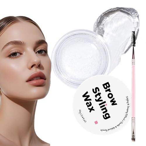 Gel de sourcils transparent, gel de front clair | Cire de coiffage des sourcils étanche pour les plumes,Utilisation quotidienne de maquillage de lifting oculaire qui façonne des cosmétiques pour femme