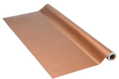 Venilia Klebefolie | Kupfer Metall-Optik Industrial-Optik | 45cm x 1,5m, Stärke 160μ | selbstklebende Möbel-Folie, Dekofolie, Tapete, Küchenfolie | PVC ohne Phthalate | Made in EU