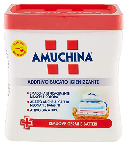 6 PZ AMUCHINA ADDITIVO BUCATO IGIENIZZANTE 500 g (TOT 3KG)