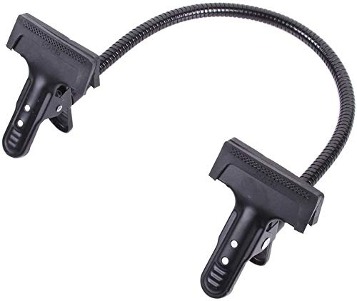 Hersmay 50cm Aluminiumlegierung Flexibler Magic Arm Gooseneck Tube mit 2pcs Heavy Duty Clamp Klemme Für Fotostudio Beleuchtungs licht ständer