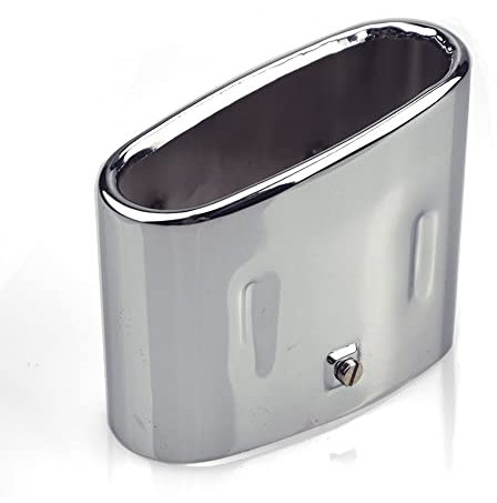 UTOYA Auspuff Schalldämpfer Für Für Z3 1.8 1.9 Cabrio Endrohrblende 53x113mm / 90mm Auspuffblenden Endrohrspitze Endrohre