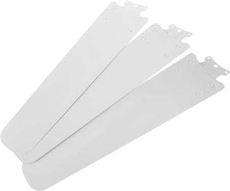 PRETYZOOM Pale Per Ventilatore Da Soffitto in Ferro 48 Pollici, Set 3 Pezzi Ricambio Ventilatore Soffitto, Accessori Sostituzione Per Uso Domestico, Facile Installazione e Pulizia