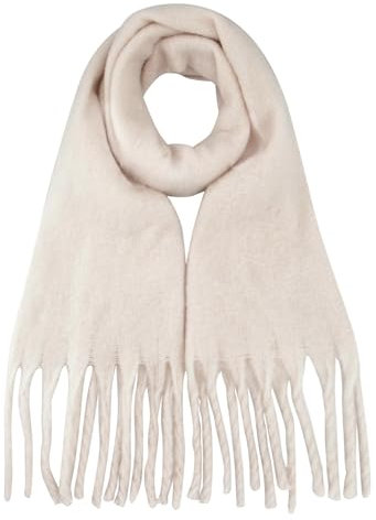 DiaryLook Dicker Schals Für Damen Winter Chunky Schal Kuschelig Flauschige Soft Warme,Beige