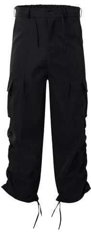 SRZYMJ Jogginghose Herren Herren Boxershorts Leinenhose Herren Weiß 4XL Weisse Hose Herren Leinen Set Herren Reithose Herren Schwarz Sporthose Hose Herren Stretch M
