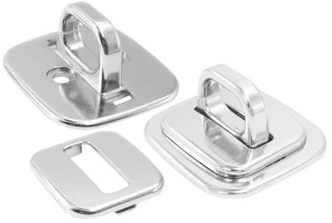 QUMIIRITY 2pcs Laptop Security Cable Lock Anchor Plates for Office and Home Use, Fixed Base Combination Lock, Compatible with Multiple Laptop and Monitor Security Cables