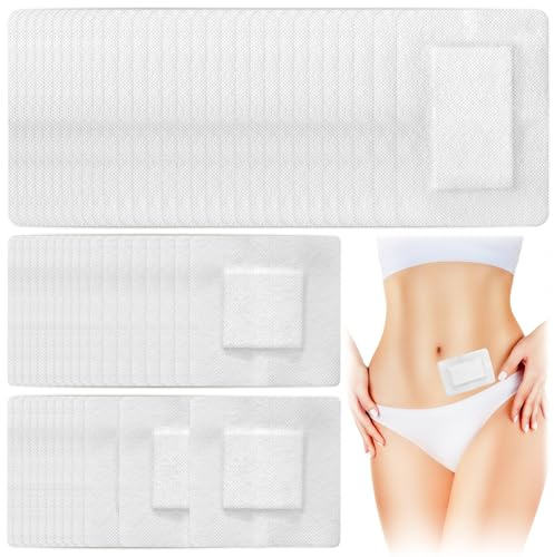 60 Pcs Pflaster Groß,10×10cm&10×15cm Sterile Wundpflaster Steriler Wundverband Wundpflaster Groß Pflaster Wundauflage,Hautfreundlic Atmungsakt Gilt,Bequem Tragen,Für Tägliche Pflege Notfälle Im Freien