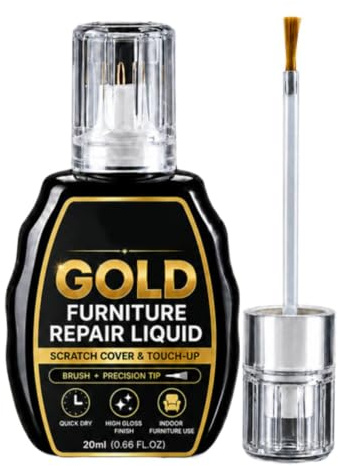 Gyllene möbelfärg 20 ml mångsidig högblank reparation