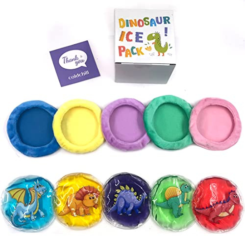 Boo Boo Kühlakkus zur Schmerzlinderung, Lunchbeutel, Kühlakkus, wiederverwendbar, Gel-Eisbeutel für Kinderverletzungen, Fieber, Weisheit, müde Augen, Kopfschmerzen, Gel-Perlenwickel