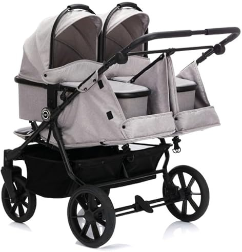 Babywanne S300 - für Zwillingsbuggy S-131 - Duette - grau