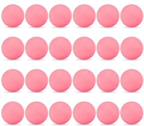 Tischtennisbälle, Tischtennisbälle, 3-Sterne-Training, Übungsbälle, gute Sprungkraft, hervorragend für Multi-Ball-Training, Schulen, Anfänger, Tischtennis-Roboter, 24 Stück