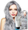 Knight & Wilson Colour-Freedom Storm Grey Semi-Permanent Hair Colour - Ultra-Vibrant Vegan Friendly Colour Mask with Shine Booster Complex - Ammonia Free Colour Lasts Up To 6-10 Washes, 150 ml