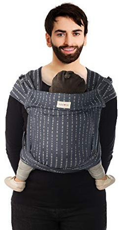 Babylonia Babywearing Babytragetuch, organisch, robust, halbstarr, L.O.V.E