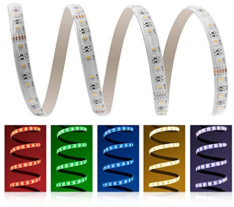 LED Universum 4m Meter RGBW Strip LED Streifen Band Premium 24V LED Streifen IP65 RGBWW 4-in-1 all-in-one LED Chip 60 LED/m 5050