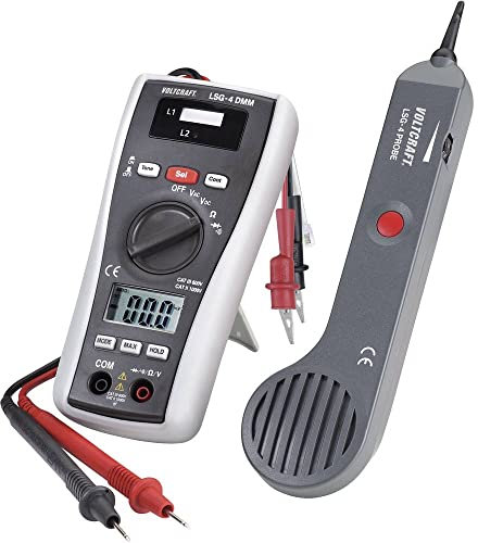 VOLTCRAFT LSG-4 Leitungssucher, Signalverfolger, Durchgangsprüfer, Multimeter