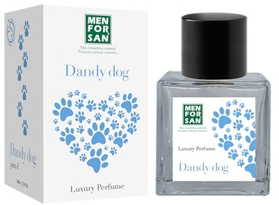 MENFORSAN Parfym för hundar Dandy Dog 50 ml, maskulin doft med fräscha och träiga toner