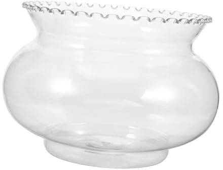 INOOMP Klarer Fischtank Für Goldfische Und Betta Transparenter Multifunktionstank Für Büro Und Zuhause Dekoratives Aquarium Für Kleine Fische Und Schildkröten