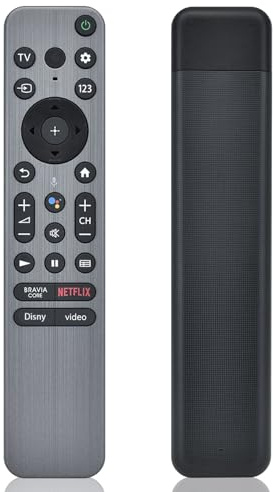 RMF-TX900U Röstfjärrkontroll - För Sony TV Bluetooth-röstfjärrkontroll RMF-TX900U Ersättningsfjärrkontroll, Kompatibel med XR-42A90K XR-48A90K och andra modeller