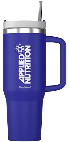 Applied Nutrition Title Cooler Tumbler, Blu, 1,2 Litri | Isolamento efficiente, alta ritenzione bevande, design durevole