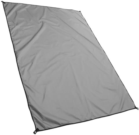 Toddmomy Lot De 4 Voiles D'Ombrage pour Camping Éclairage Solaire Tapis De Camping Pare-Soleil Triangle Poêles De Camping Auvents Stores Extérieurs Lanterne De Camping LED