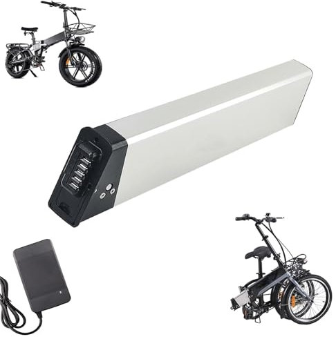 HJGHY Batteria per Bici Pieghevole 48V 10.4AH 12AH 14AH Batteria al Litio per Bici elettrica 36V 17.5AH Batteria agli ioni di Litio per Bicicletta Pieghevole 36V 48V per,Lq48v 10.4ah