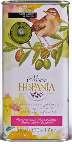 Oleum Hispania | Aceite de Oliva Virgen Extra Variedad Pajarera Lata de 500 ml.