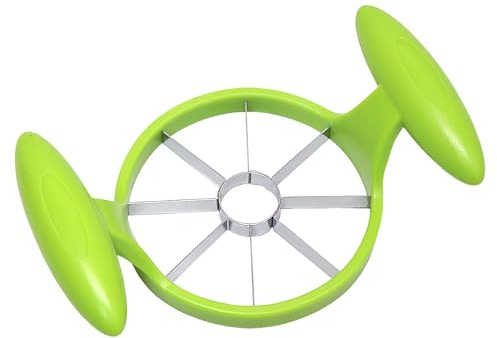 Cortadora de frutas, rebanadora ligera de acero inoxidable para piña, gadget de cocina extraíble con mango antideslizante, separador manual para picnic al aire libre