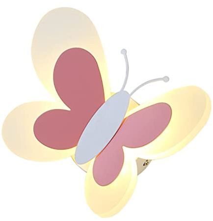 Holibanna Moderne Schlafzimmerwandleuchte aus Eisenkunst und Acryl Stilvolle LED Wandleuchte für 3-8㎡ Komfortable Beleuchtung und Dekorative Innenlampe für Wohnzimmer und Schlafzimmer