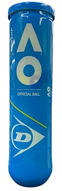DUNLOP Australian Open Bi-Pack Tennisball 2 x 4er Dosen 8 Bälle