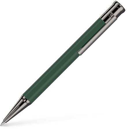 Otto Hutt 002-18824 - Druckbleistift Design 04 in Salbeigrün - Bleistift mit hochwertiger Beschichtung und glänzender Oberfläche - mit 0,7 mm Minen und Radiergummi