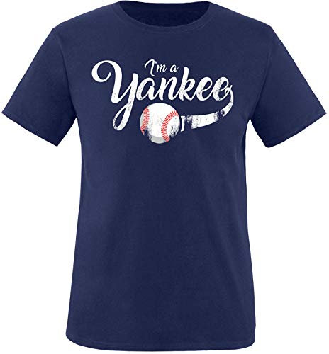 EZYshirt® I`am a Yankee Baseball Shirt T-Shirt Kinder