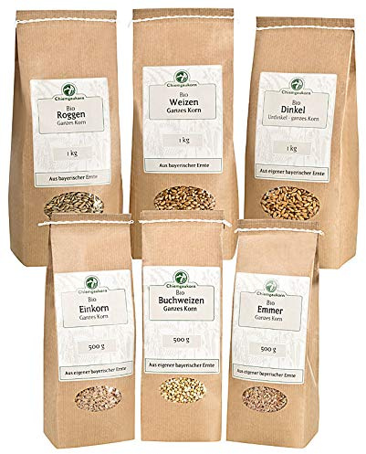 Chiemgaukorn Bio Körner-Set 3 x 1 kg, 3 x 500 g