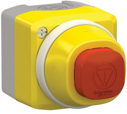 Schneider Electric Harmony Not-Aus-Drucktaster, SMD, 1 Schließer/1 Öffner, Rot Beleuchtet IP66, IP67, IP69K, 96mm, x 68