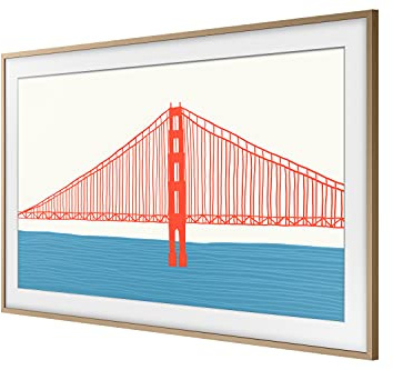 Samsung The Frame Ram 43 tum (VG-SCFA43TKBXC) i modern teak [2021]
