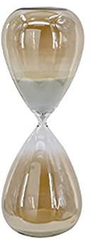 Lllunimon Sanduhr-Timer, Transparentes Farbiges Glas, Zuhause, Kreative Dekoration, Geschenk, Basteln, Desktop-Zeit, Geschenk (90 Minuten)