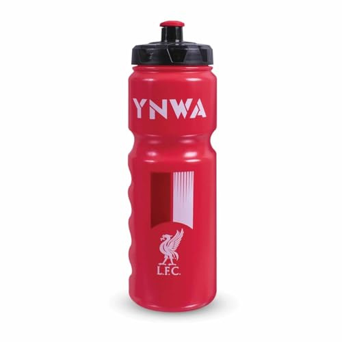 Hy-Pro Officially Licensed Liverpool F.C. Plastic Bottle – 750ml, Water Bottle, 0.75L, Reuseable, Retractable Nozzle, Lightweight, Sports Bottle, BPA Free, Great Liverpool Gift Idea