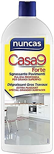 Nuncas Casa9 sgrassante pavimenti forte - 1000ml (Confezione da 2)