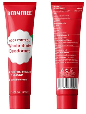 Unisex Deodorant Cream Reduces Sweating, Says Goodbye to Odor Troubles, and Keeps You Fresh All Day Long - 85g