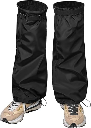 2 PCS Lawn Care Leg Gaiters, Garden Trimming Leg Chaps, Waterproof Oxford Material, Adjustable Universal Fit for Men & Women Ideal for Gardening, Lawn Care, Hiking, Hunting and Outdoor Protection