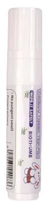 Stylo effaceur liquide correcteur papier thermique pour colis express étiquette shopping facture, données, protection de la vie privée – 1 pièce