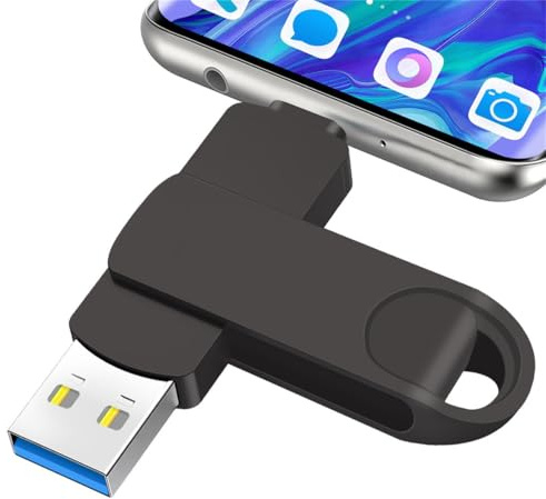 USB Stick 512GB 2 in 1 USB C Stick USB 3.0 Speicherstick Hohe Geschwindigkeit USB Type-C & Type A Anschluss Flash Drive Memory Stick Tragbar Speicher für Handy Tablet Computer Notebook Laptop