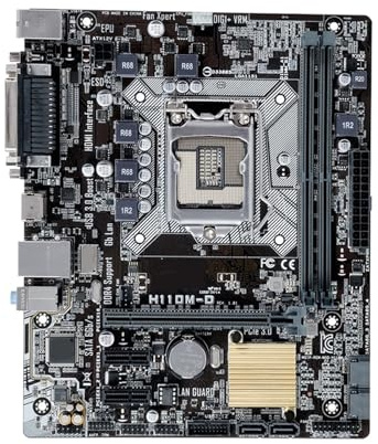 For La Scheda Madre H110M LGA 1151 Supporto I7-7700K 6700 I5-7600K 6500 I3-7350K 6100 CPU DDR4 H110 USB3.0 PCI-E 3. MATX For ASUS, Parti