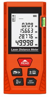 Laseravståndsmätare Digital avståndsmätare 100m 70m 50m Avståndsmätare Mätband Linjal Roulettemätare Precision Flexibilitet Mätning