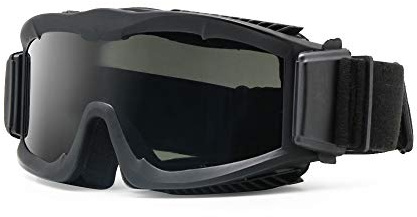 EnzoDate Occhiali da Baseball Alpha Militari Occhiali da Sole Tattici Militari Airsoft CS Paintball Occhiali 3 Kit Lenti (Nero)